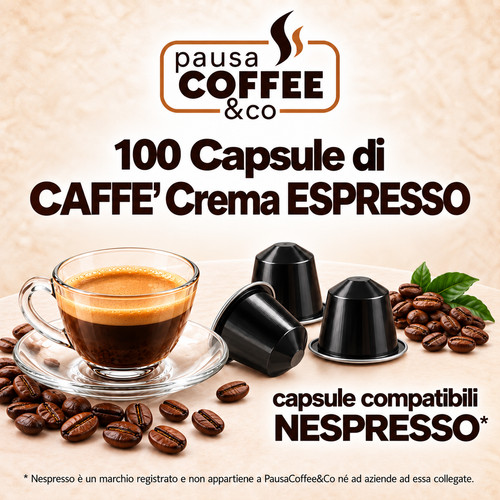 100 capsule cialde - , caffè
