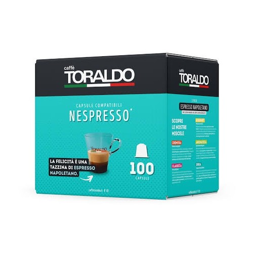 100 capsule caffè toraldo - capsule,