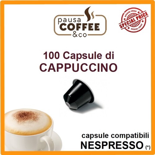 100 capsule cialde - , cappuccino