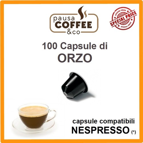 100 capsule cialde orzo - 100,