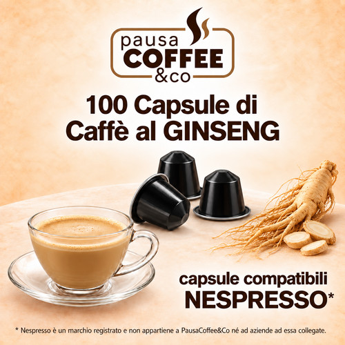 100 capsule cialde caffe - 100, caffe'